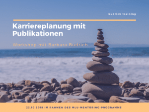 Karriereplanung mit Publikationen an der Martin-Luther-Universität Halle-Wittenberg