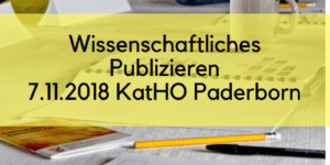 Wissenschaftliches Publizieren Paderborn